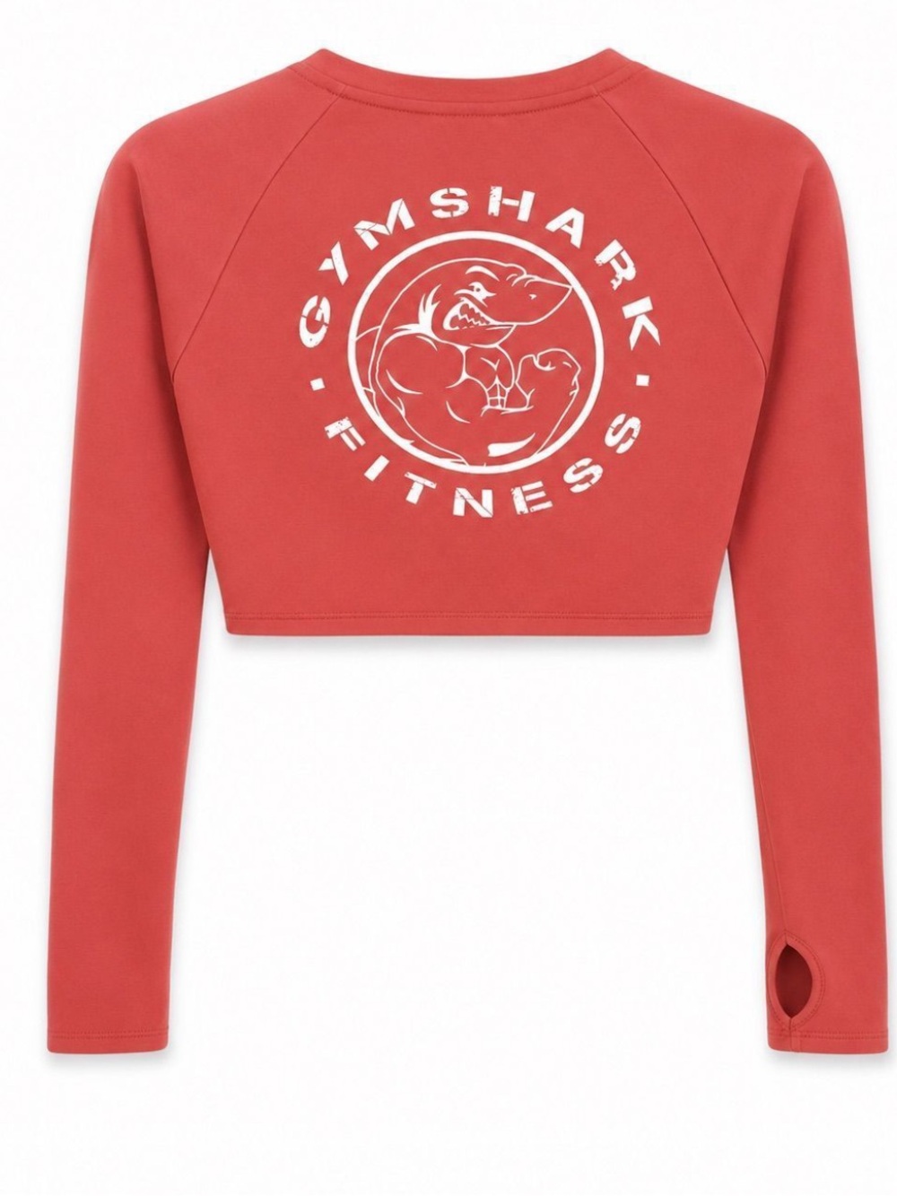 (XS) Gymshark Cropped Long
Sleeve Top